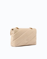 Medium shoulder bag Love Bag Puff Maxi Quilt - Beige | Pinko
