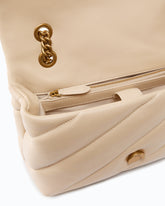 Medium shoulder bag Love Bag Puff Maxi Quilt - Beige | Pinko