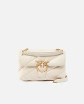 Medium shoulder bag Love Bag Puff Maxi Quilt - White | Pinko