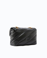 Mittelgroße Umhängetasche Love Bag Puff Maxi Quilt - Schwarz | Pinko