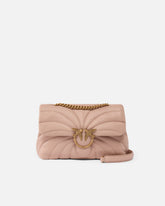 Große Umhängetasche Love Bag Puff mit Schmetterlingssteppung - | Pinko