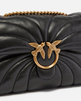 Große Umhängetasche Love Bag Puff mit Schmetterlingssteppung - | Pinko