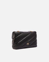 Gepolsterte Love Bag Puff Umhängetasche mit Schmuckverschluss PINKO Galleria - | Pinko