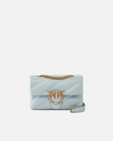 Kleine Umhängetasche Love Bag Puff Maxi Quilt - Hellblau | Pinko