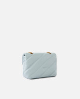Kleine Umhängetasche Love Bag Puff Maxi Quilt - Hellblau | Pinko