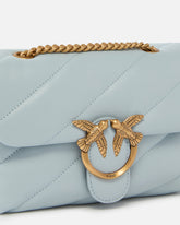 Kleine Umhängetasche Love Bag Puff Maxi Quilt - Hellblau | Pinko