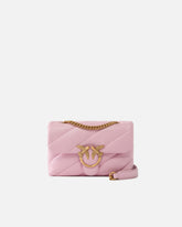 Small shoulder bag Love Bag Puff Maxi Quilt - Light Pink | Pinko