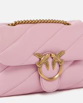 Small shoulder bag Love Bag Puff Maxi Quilt - Light Pink | Pinko