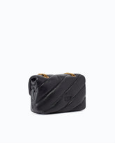 Small shoulder bag Love Bag Puff Maxi Quilt - Black | Pinko