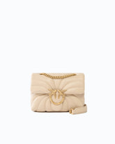 Love Bag Puff Butterfly mini nappa leather crossbody bag - | Pinko