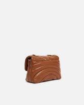 Love Bag Puff Butterfly mini nappa leather crossbody bag - Brown | Pinko