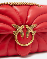 Love Bag Puff Butterfly mini nappa leather crossbody bag - | Pinko