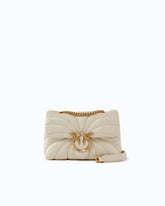 Umhängetasche Mini Love Bag Puff Butterfly aus Nappaleder - | Pinko