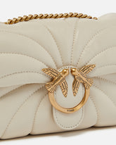 Love Bag Puff Butterfly mini nappa leather crossbody bag - | Pinko