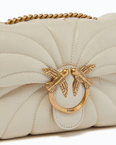 Umhängetasche Mini Love Bag Puff Butterfly aus Nappaleder - | Pinko
