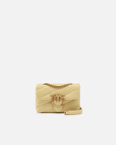Baby shoulder bag Love Bag Puff Maxi Quilt - Beige | Pinko