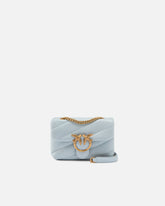 Baby shoulder bag Love Bag Puff Maxi Quilt - Light Blue | Pinko