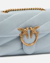 Baby shoulder bag Love Bag Puff Maxi Quilt - Light Blue | Pinko