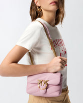 Baby shoulder bag Love Bag Puff Maxi Quilt - Light Pink | Pinko