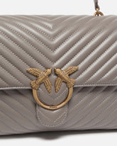 Large handbag Lady Love Bag Puff Chevron - | Pinko