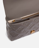 Medium Love Bag Puff crossbody bag in branded nappa leather - | Pinko