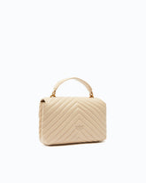 Mini handbag Lady Love Bag Puff Chevron - | Pinko