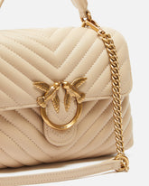 Mini handbag Lady Love Bag Puff Chevron - | Pinko