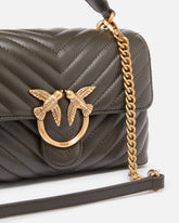 Mini handbag Lady Love Bag Puff Chevron - | Pinko