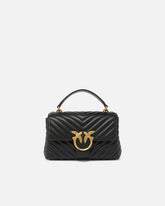 Kleine Lady Love Bag Puff Chevron Handtasche - | Pinko