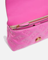 Mini Love Bag Puff crossbody bag in branded nappa leather - | Pinko