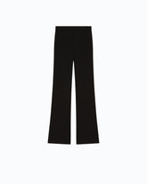 Flared full Milano trousers - Black | Pinko