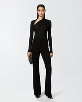 Flared full Milano trousers - | Pinko