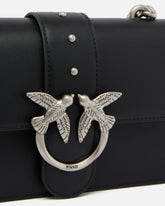 Small shoulder bag Love Bag One Simply in leather - Black | Pinko