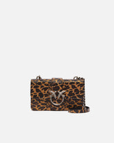 PINKO Galleria Love Bag crossbody bag in spotted reptile skin - | Pinko