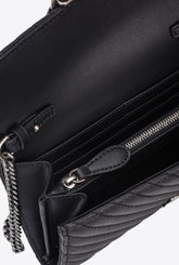 Love Bag One Wallet Chevron - Black | Pinko