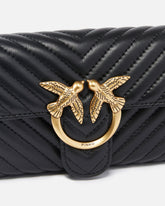 Love Bag One Wallet Chevron - | Pinko