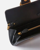 Geldbörse Love Bag One Wallet Fischgrat - Schwarz | Pinko