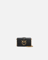 Small shoulder bag Love Bag Simply in leather - Black | Pinko