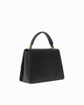 Mittelgroße Handtasche Love Bag Top Handle aus Leder - Schwarz | Pinko
