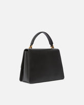 Mittelgroße Handtasche Love Bag Top Handle aus Leder - Schwarz | Pinko