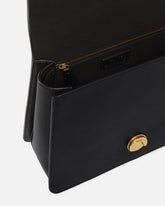 Mittelgroße Handtasche Love Bag Top Handle aus Leder - Schwarz | Pinko