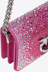 Mini Love Bag Click Allover-Strass PINKO Galleria - | Pinko