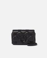Love Bag Click small jewel quilted crossbody bag PINKO Galleria - | Pinko