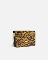 Mini Love Bag Umhängetasche mit Leopardenmuster PINKO Galleria - | Pinko