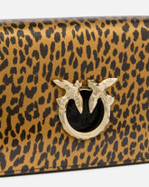 Mini Love Bag Umhängetasche mit Leopardenmuster PINKO Galleria - | Pinko