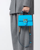 Mini handbag Love Bag Top Handle in leather - | Pinko