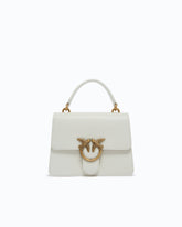 Mini handbag Love Bag Top Handle in leather - | Pinko