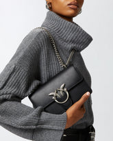 Kleine Umhängetasche Love Bag One Simply - Schwarz | Pinko