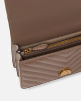 Small shoulder bag Love Bag One Chevron - Beige | Pinko