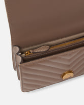 Small shoulder bag Love Bag One Chevron - Beige | Pinko